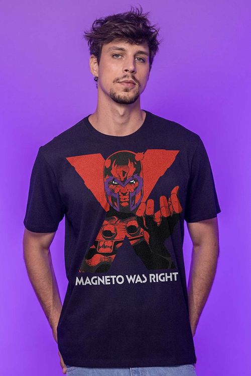 Camiseta Marvel X-Men Magneto Was Right