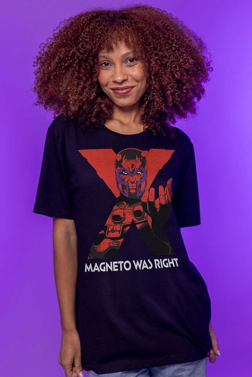 Camiseta Marvel X-Men Magneto Was Right