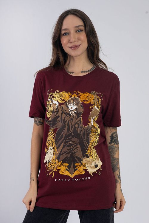 Camiseta Harry Potter Sépia