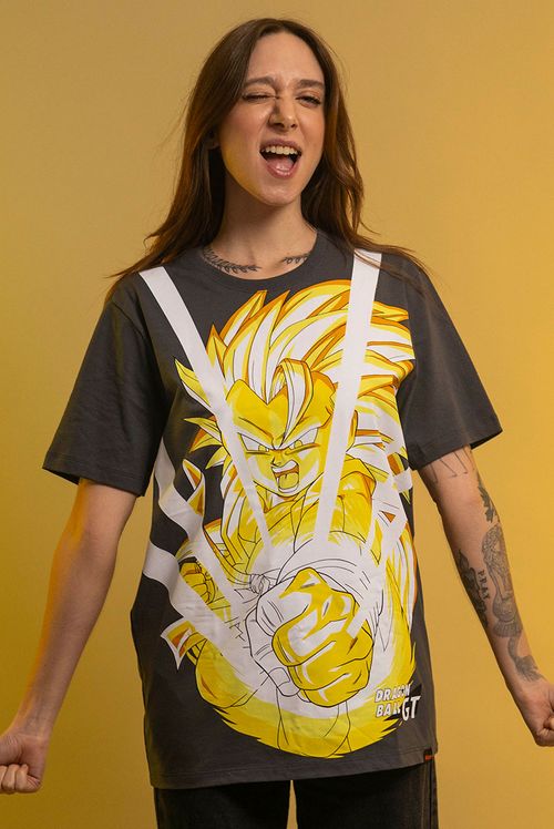 Camiseta Dragon Ball GT Goku Super Saiyajin 3