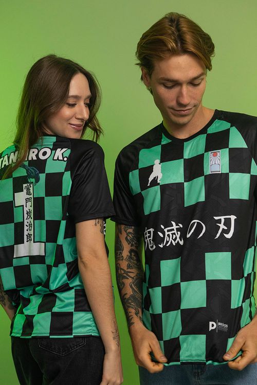 Camiseta Jersey Demon Slayer Tanjiro Kamado