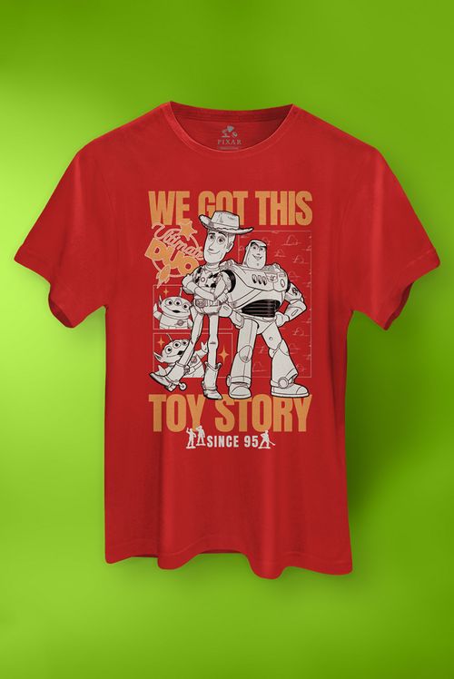 Camiseta Disney Toy Story Woody e Buzz Ultimate Duo