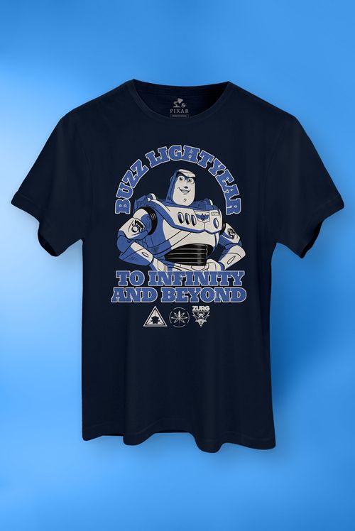 Camiseta Disney Toy Story Buzz Ao Infinito e Além