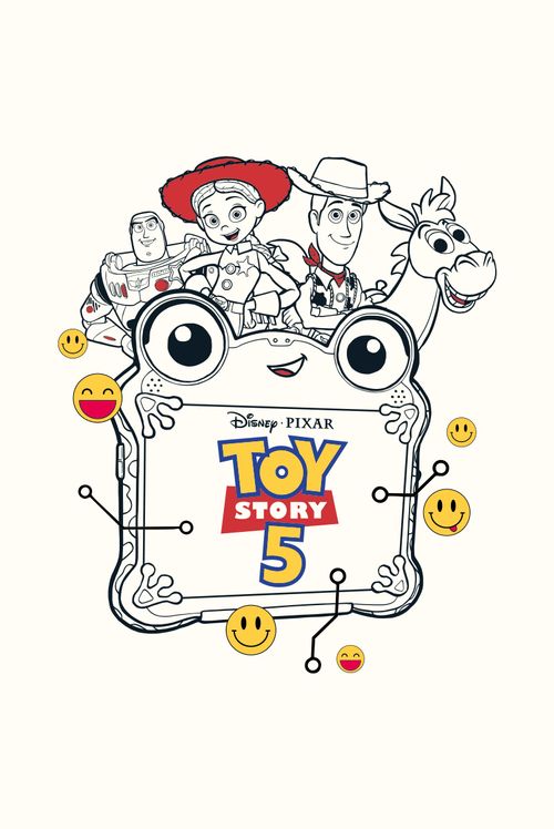 Camiseta Disney Toy Story 5 Tablet