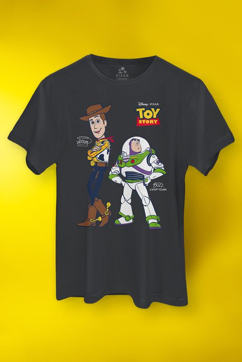 Camiseta Disney Toy Story Woody e Buzz Lightyear