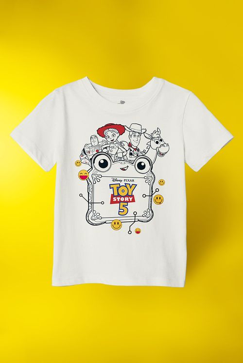 Camiseta Infantil Disney Toy Story 5 Tablet