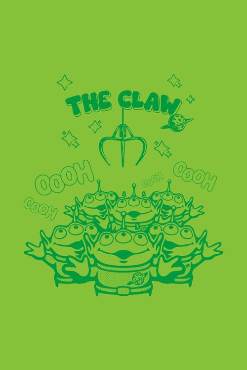 Camiseta Infantil Disney Toy Story Aliens A Garra