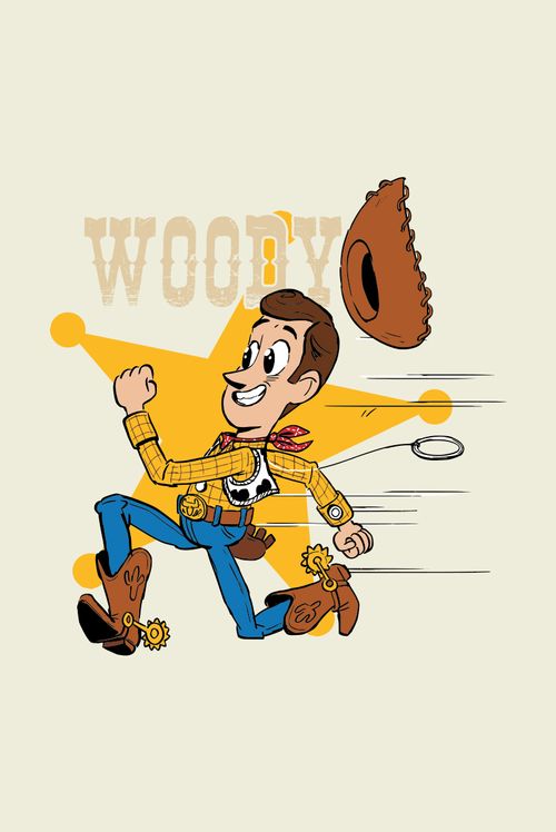 Camiseta Infantil Disney Toy Story Woody Run