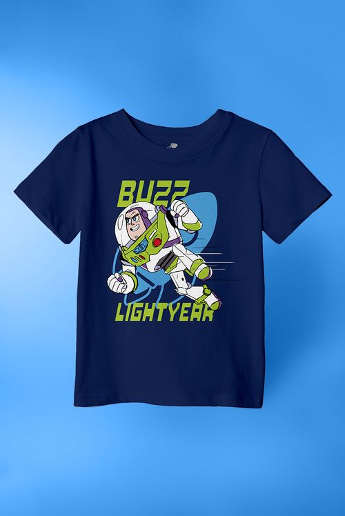 Camiseta Infantil Disney Toy Story Buzz Lightyear Foguete