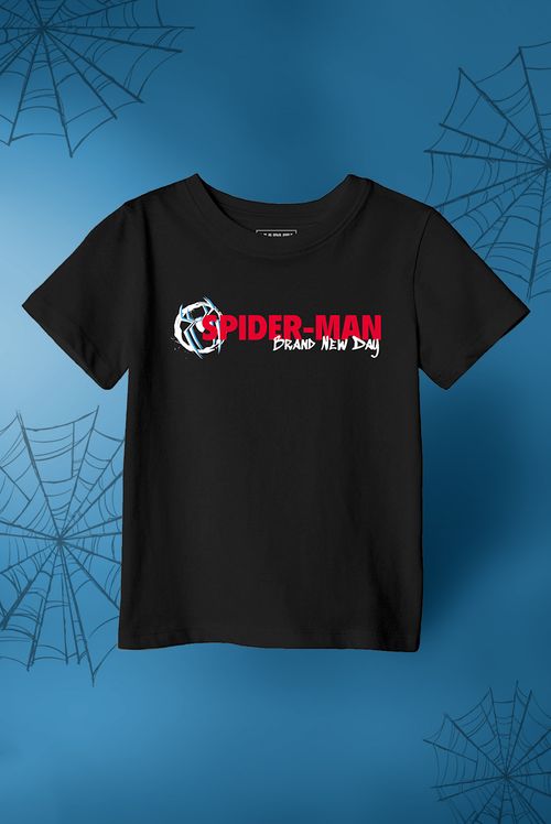 Camiseta Infantil Marvel Homem Aranha: Um Novo Dia Em Ação