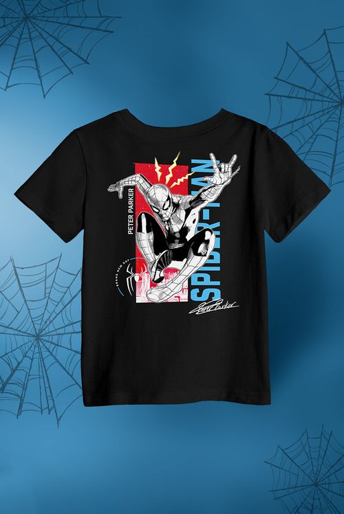 Camiseta Infantil Marvel Homem Aranha: Um Novo Dia Em Ação