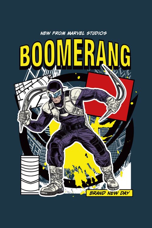 Camiseta Marvel Homem Aranha: Um Novo Dia Emblema Boomerang