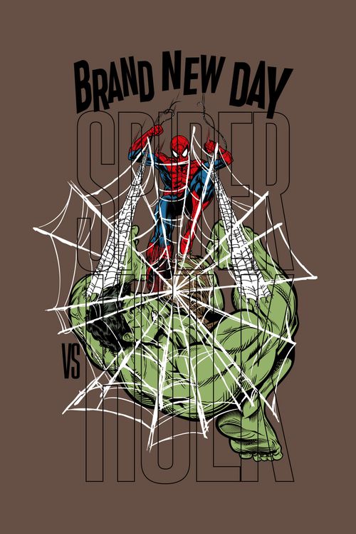 Camiseta Marvel Homem Aranha: Um Novo Dia Spider VS Hulk