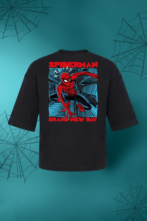 Camiseta Marvel Homem Aranha: Um Novo Dia Spider