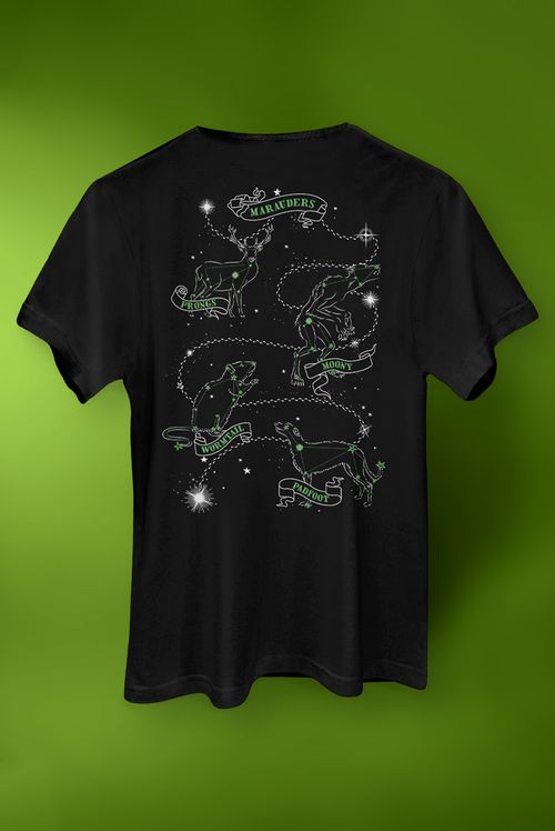 Camiseta Unissex Harry Potter Mapa do Maroto