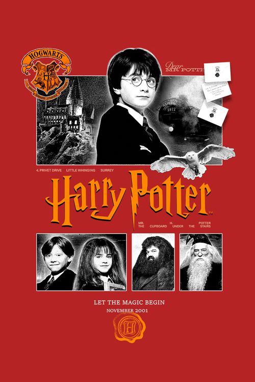 Camiseta Unissex Harry Potter Primeiro Filme