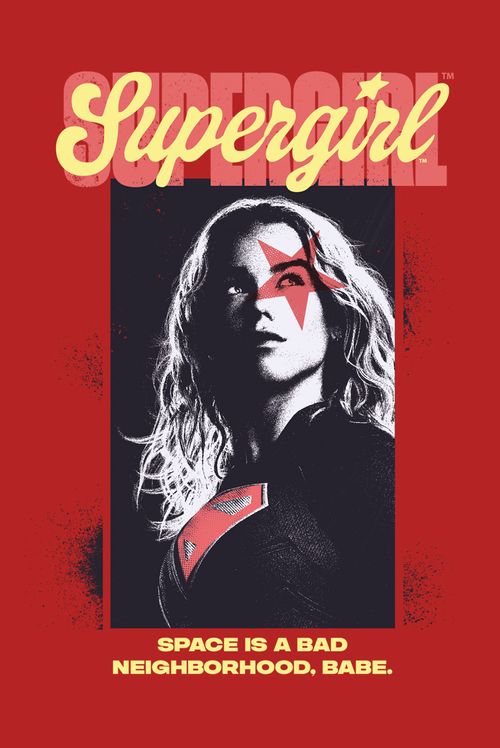 Camiseta DC Comics Supergirl Cartaz
