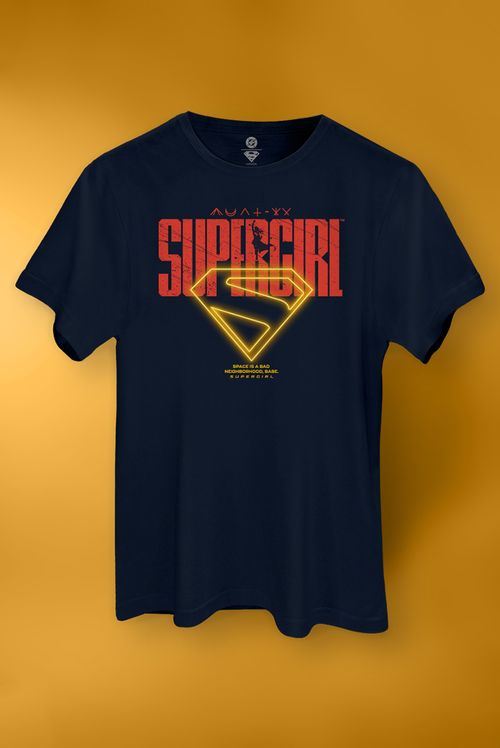 Camiseta DC Comics Supergirl Neon