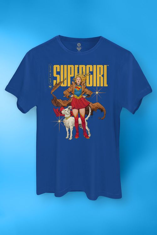 Camiseta DC Comics Supergirl Stars