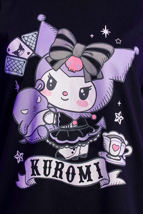 Camiseta Hello Kitty Kuromi