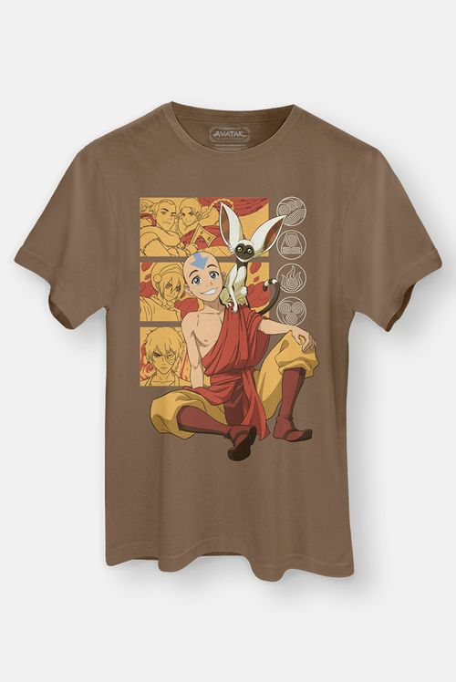 Camiseta Avatar: A Lenda de Aang Momo