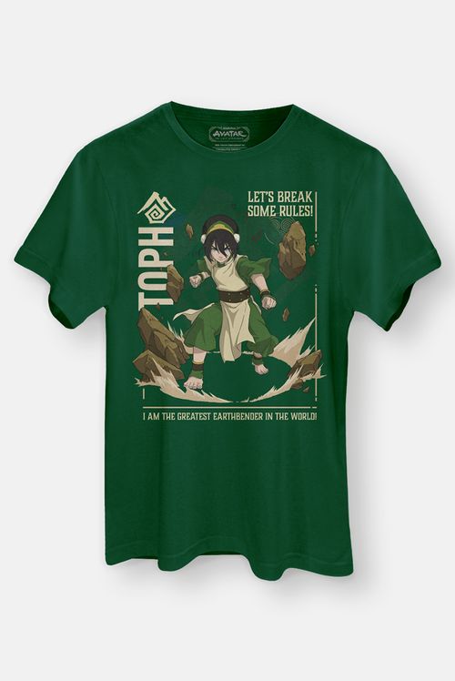 Camiseta Avatar: A Lenda de Aang Toph