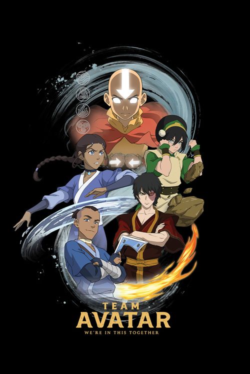 Camiseta Infantil Avatar: A Lenda de Aang Lendas