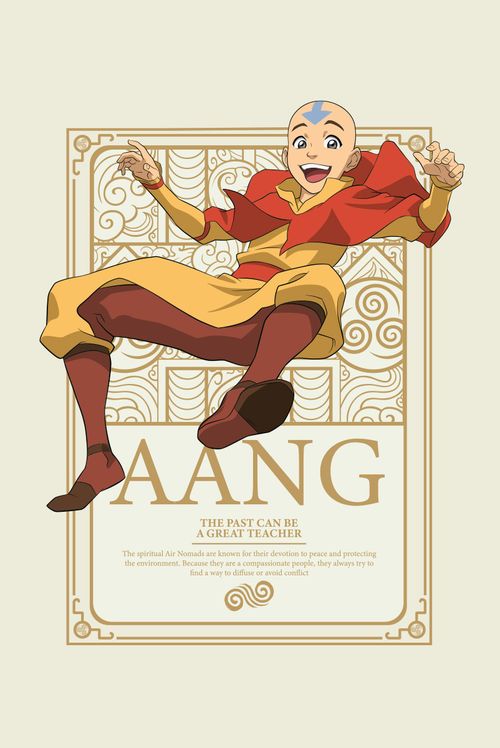 Camiseta Avatar: A Lenda de Aang Great Teacher