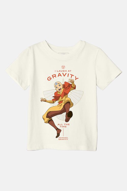 Camiseta Infantil Avatar: A Lenda de Aang Gravity