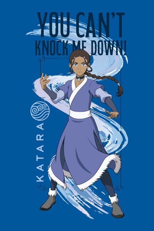 Camiseta Infantil Avatar: A Lenda de Aang Katara