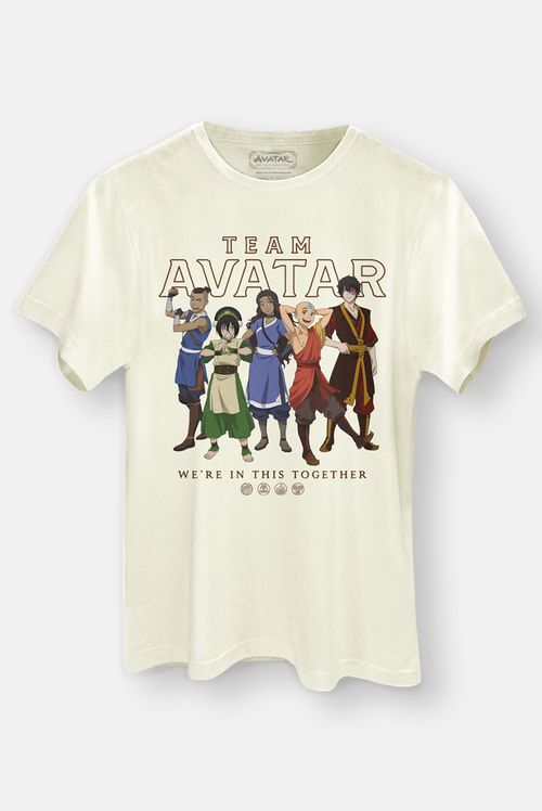 Camiseta Avatar: A Lenda de Aang We re in This Together