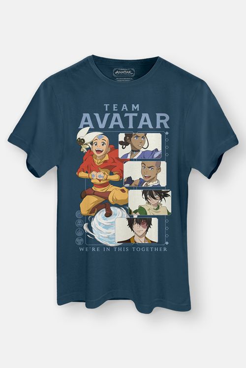 Camiseta Avatar: A Lenda de Aang Team Avatar