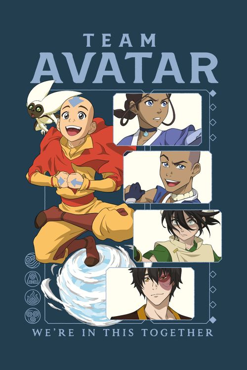 Camiseta Avatar: A Lenda de Aang Team Avatar