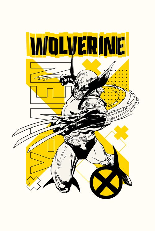 Camiseta Marvel X-Men  97 Wolverine