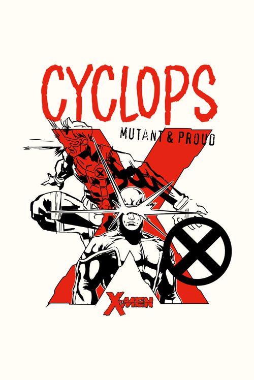 Camiseta Marvel X-Men  97 Cyclops Mutant & Proud