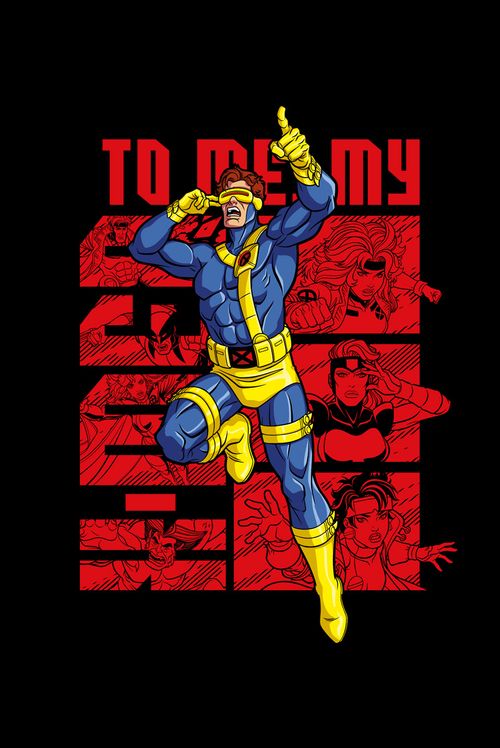 Camiseta Marvel X-Men  97 To Me, My X-Men