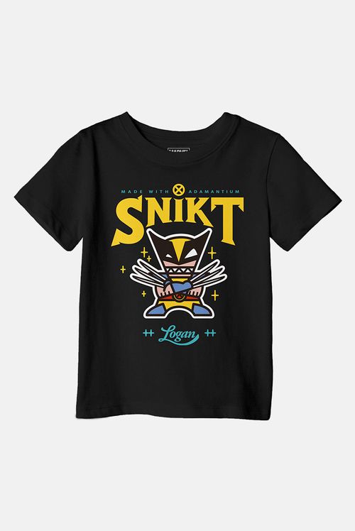 Camiseta Infantil Marvel X-Men  97 Wolverine Snikt