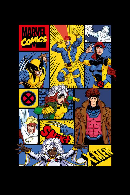 Camiseta Marvel X-Men  97 Quadrinhos