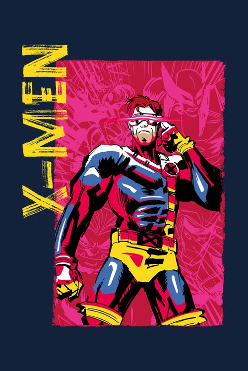 Camiseta Infantil Marvel X-Men  97 Ciclope