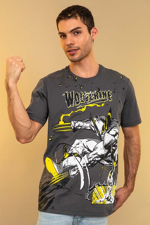 Camiseta Marvel Wolverine Action