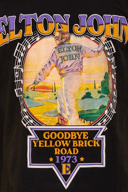Camiseta Elton John Yellow Brick Road