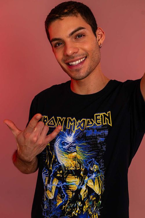 Camiseta Iron Maiden Live After Death
