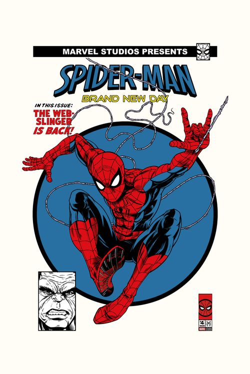 Camiseta Marvel Homem Aranha: Um Novo Dia Teias