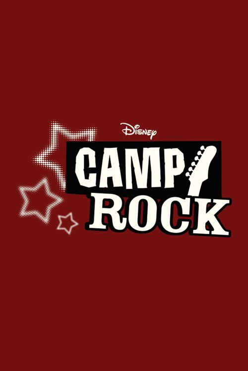 Camiseta Disney Camp Rock Logo Stars