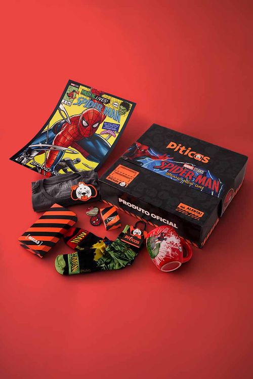 Kit Box Homem-Aranha: Um Novo Dia