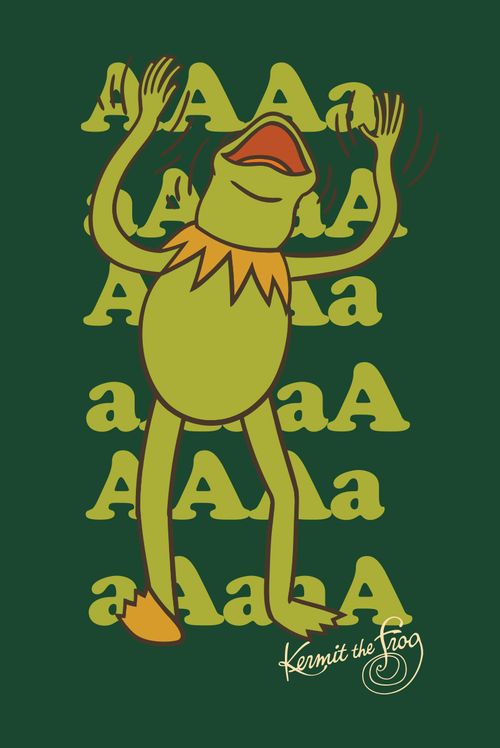 Camiseta Disney Muppets Kermit AAAAA