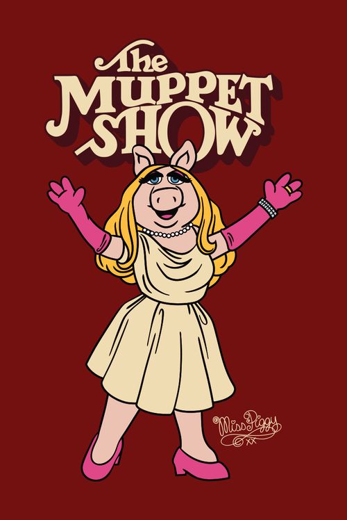 Camiseta Disney Muppets Miss Piggy