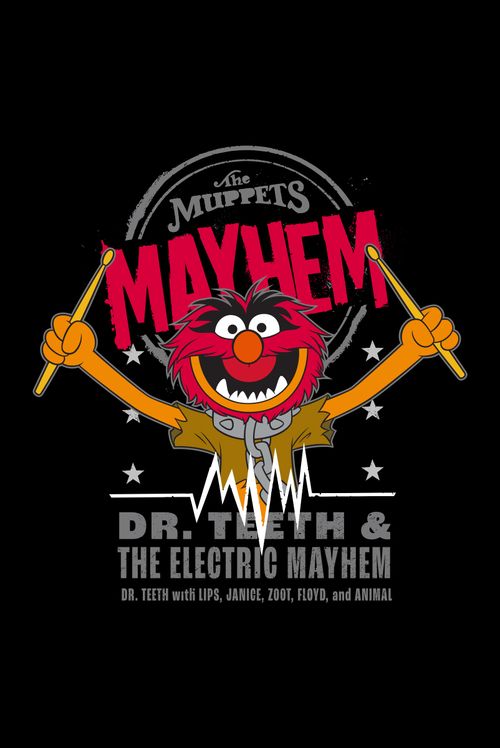 Camiseta Infantil Disney Muppets Mayhem