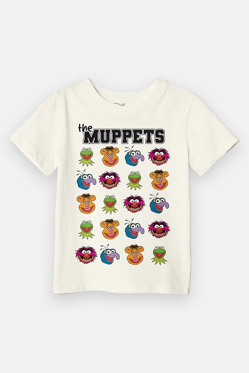 Camiseta Infantil Disney Muppets Rostinhos