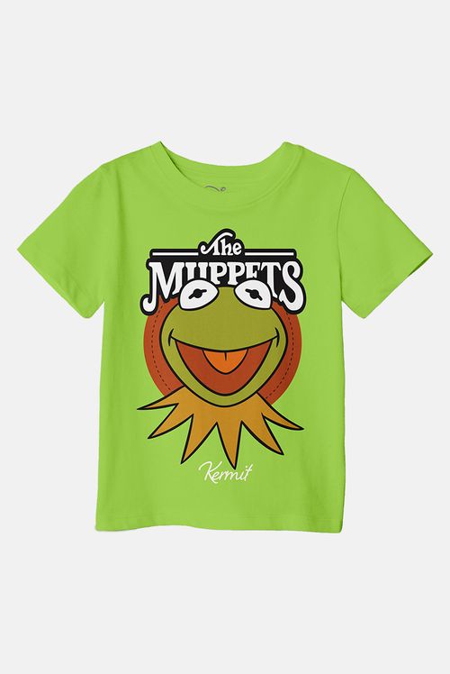 Camiseta Infantil  Disney Muppets Kermit